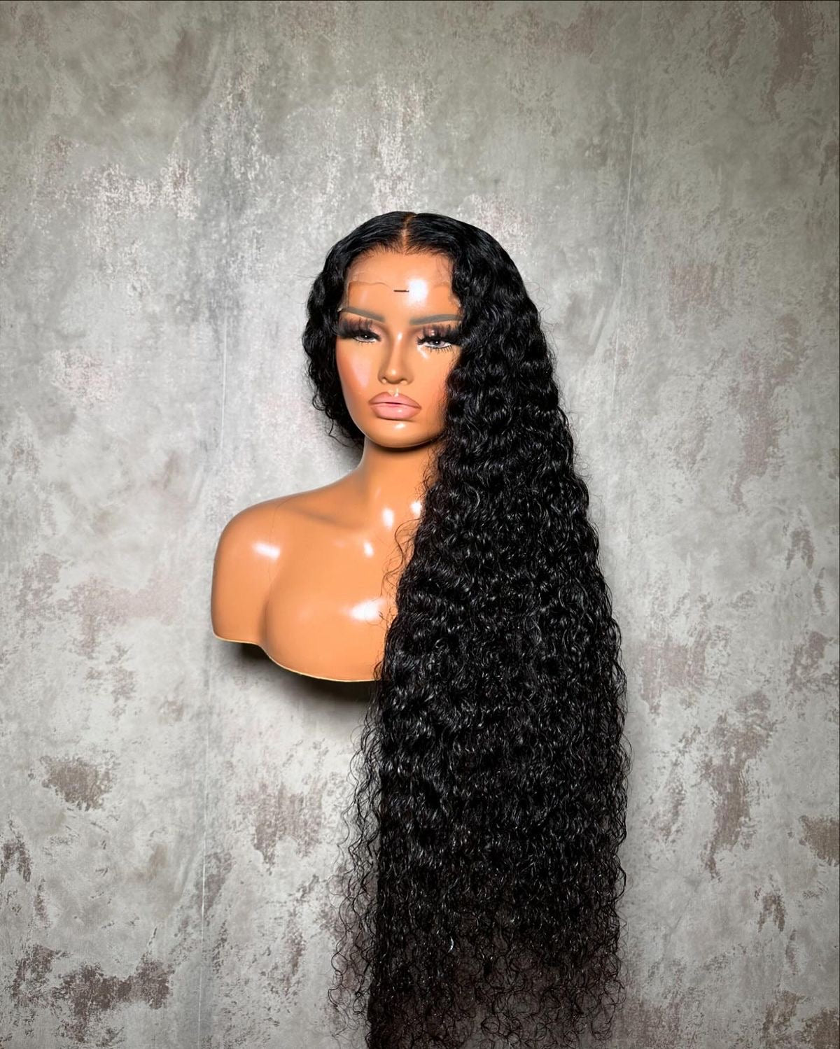 Deep Wave HD Lace Front 100% DD human Virgin Hair Wigs